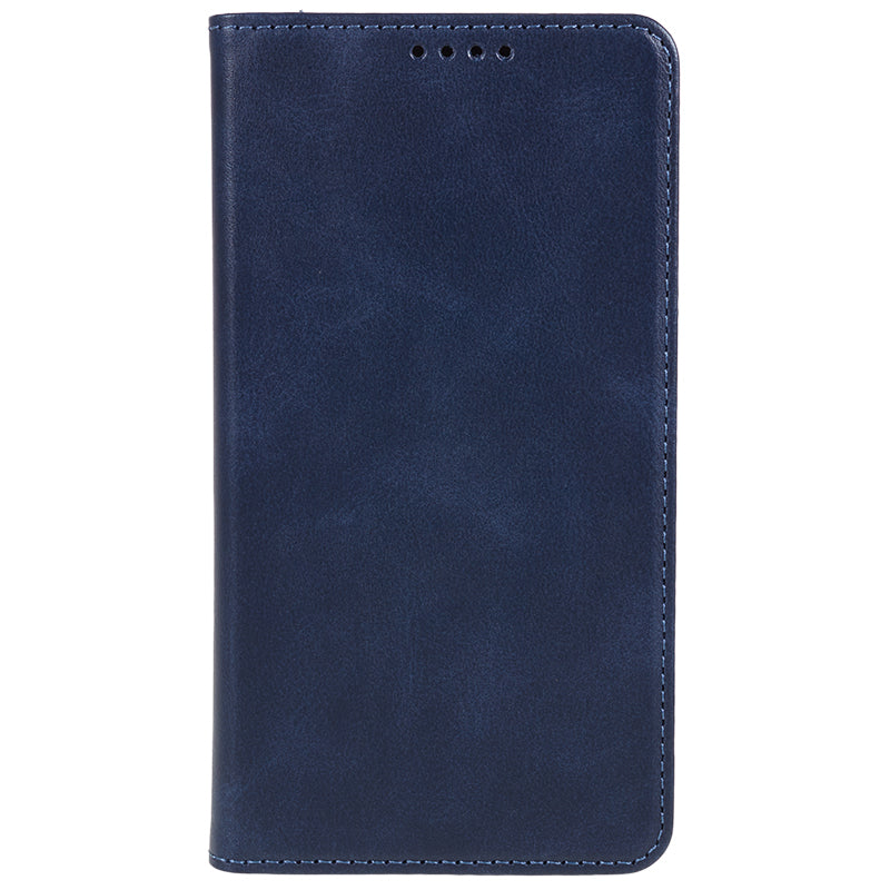 For Motorola Moto G54 5G Case Calf Texture PU Leather Shell Drop-proof Wallet Stand Phone Cover - Blue For Motorola Moto G54 5G Case Calf Texture PU Leather Shell Drop-proof Wallet Stand Phone Cover - Blue